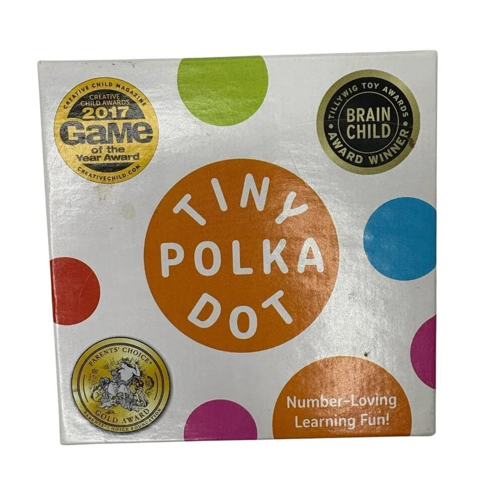 Tiny Polka Dot Math Literacy Game Math for Love Complete Ages 3-8 Homeschool